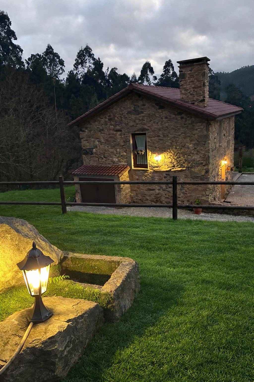 alojamiento en cabana de bergantiños